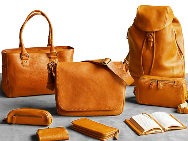 Leather luggage products
